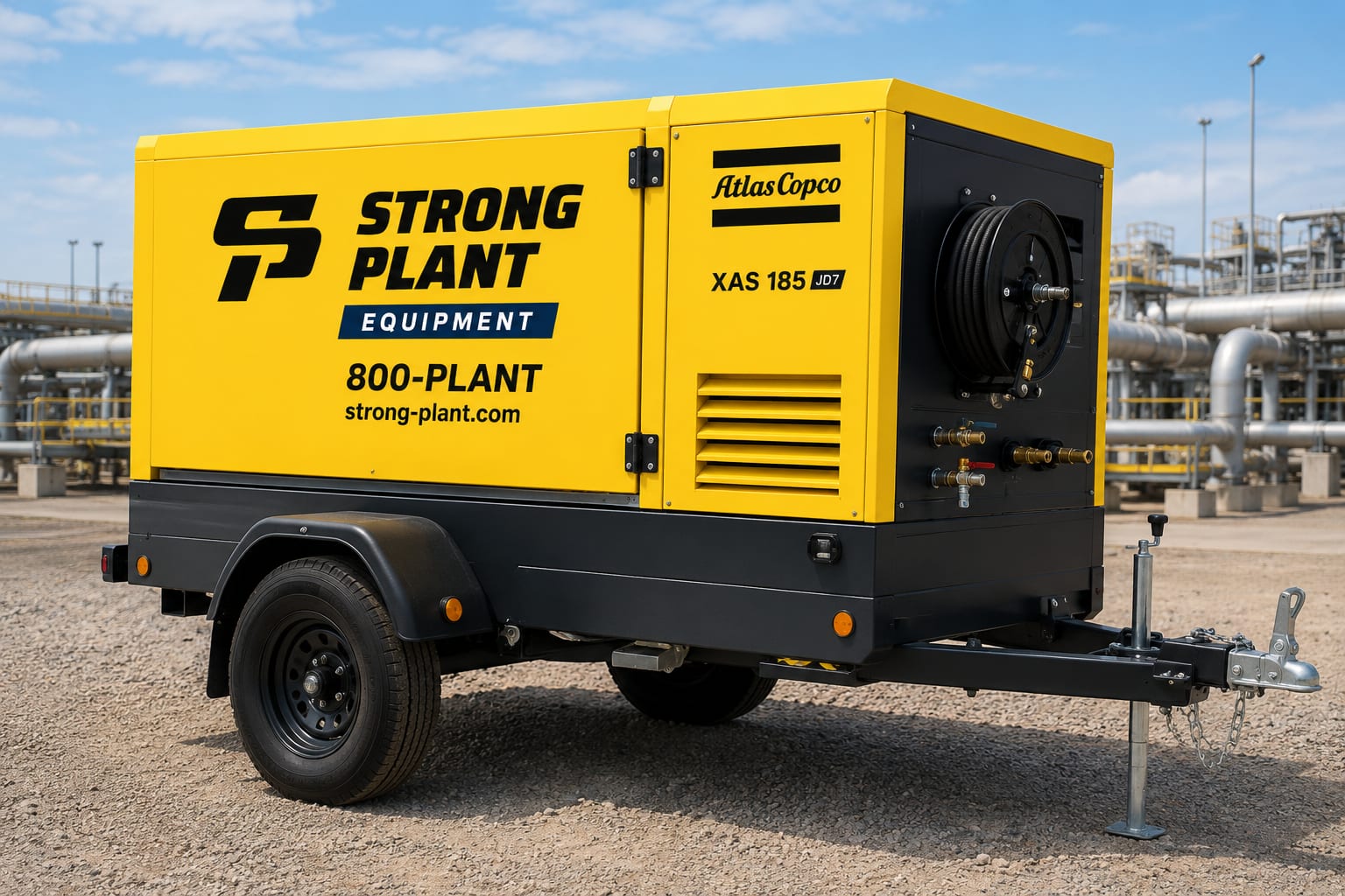 Strong Plant compressor and ancillaries on UAE site