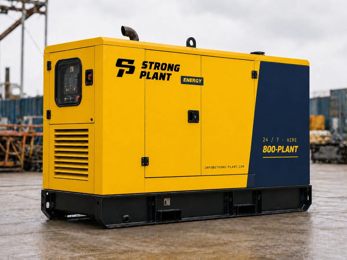 250 kVA generator on site