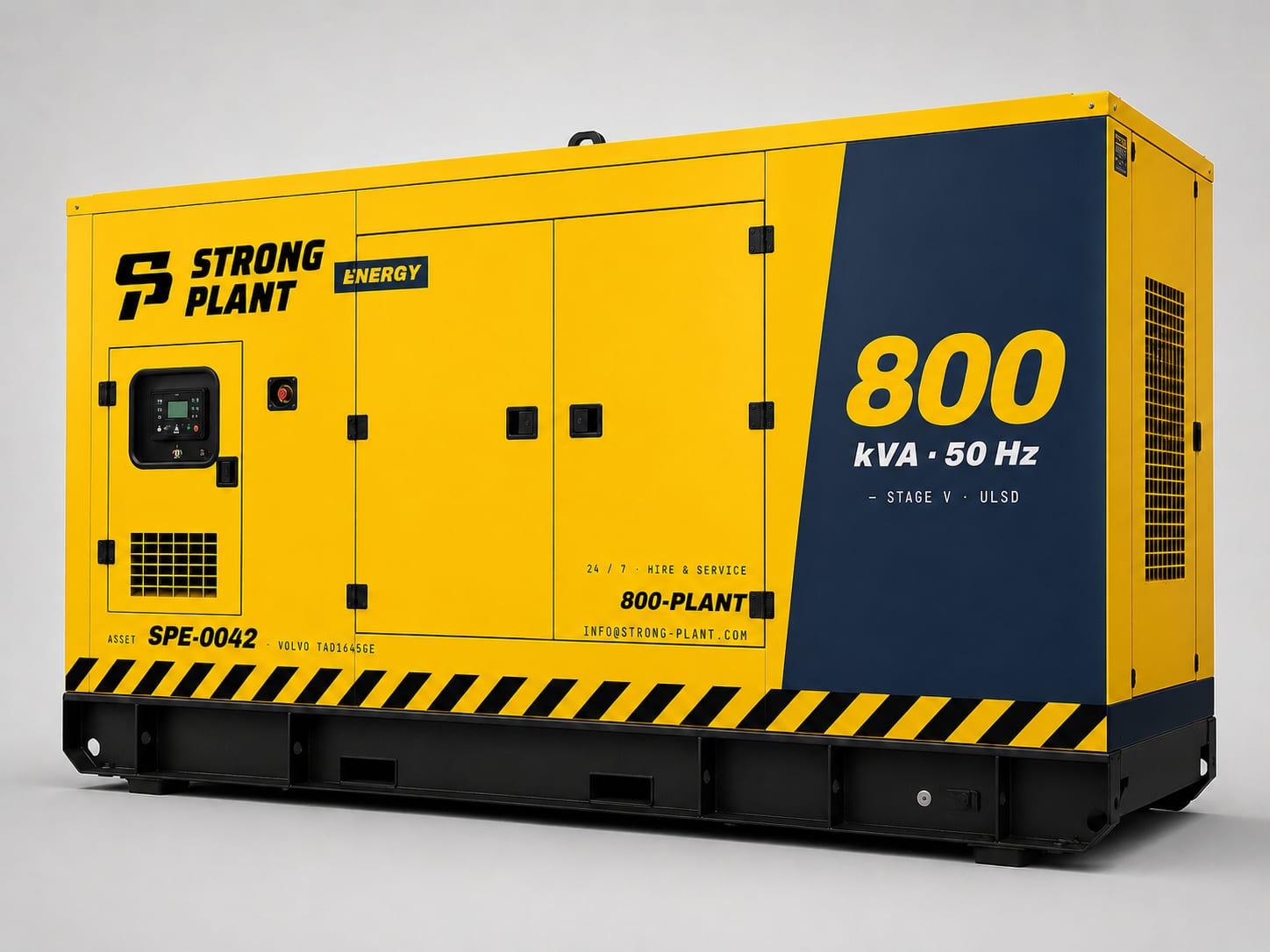 Strong Plant 800 kVA generator